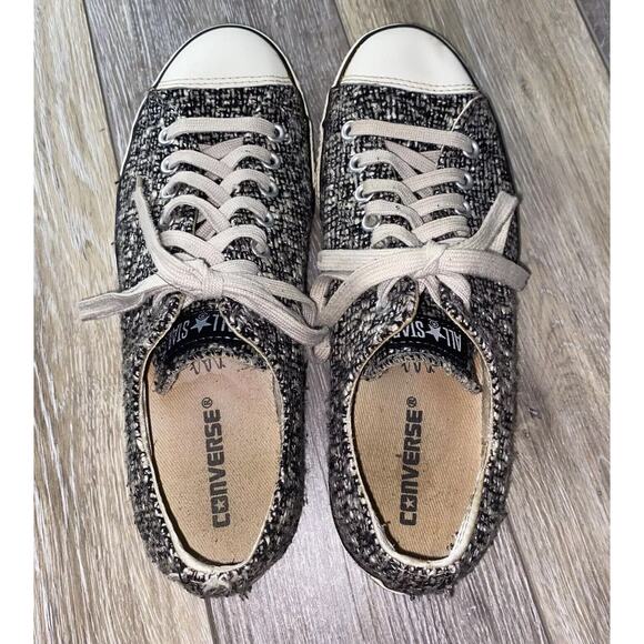 Converse Knit 1V567 All Star Low Top Gray Sneaker Shoes Unisex Size M 9 / W 11 - Picture 8 of 11